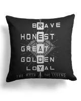 Cotton Drill Pillow (Dual Sided)