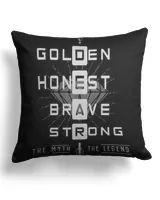 Cotton Drill Pillow (Dual Sided)