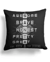 Cotton Drill Pillow (Dual Sided)