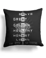 Cotton Drill Pillow (Dual Sided)