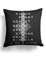 Cotton Drill Pillow (Dual Sided)