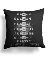 Cotton Drill Pillow (Dual Sided)