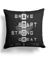 Cotton Drill Pillow (Dual Sided)