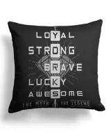 Cotton Drill Pillow (Dual Sided) Cotton Drill Pillow (Dual Sided)