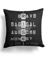 Cotton Drill Pillow (Dual Sided)