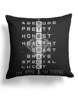 Cotton Drill Pillow (Dual Sided)