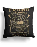 Cotton Drill Pillow (Dual Sided)