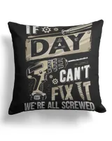 Cotton Drill Pillow (Dual Sided)