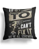 Cotton Drill Pillow (Dual Sided)