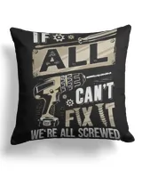 Cotton Drill Pillow (Dual Sided)