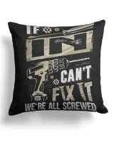 Cotton Drill Pillow (Dual Sided)