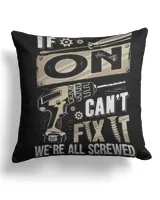 Cotton Drill Pillow (Dual Sided)
