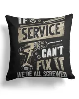 Cotton Drill Pillow (Dual Sided)
