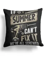 Cotton Drill Pillow (Dual Sided)