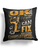Cotton Drill Pillow (Dual Sided)