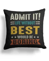 Cotton Drill Pillow (Dual Sided)
