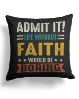 Cotton Drill Pillow (Dual Sided)
