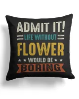 Cotton Drill Pillow (Dual Sided)