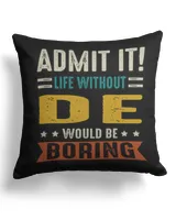 Cotton Drill Pillow (Dual Sided)