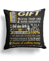 Cotton Drill Pillow (Dual Sided)