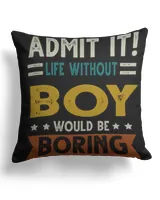 Cotton Drill Pillow (Dual Sided)