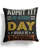 Cotton Drill Pillow (Dual Sided)