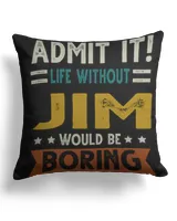Cotton Drill Pillow (Dual Sided)
