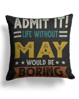 Cotton Drill Pillow (Dual Sided)