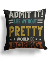 Cotton Drill Pillow (Dual Sided)