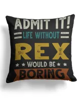 Cotton Drill Pillow (Dual Sided)