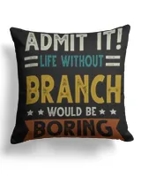 Cotton Drill Pillow (Dual Sided)