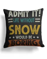 Cotton Drill Pillow (Dual Sided)