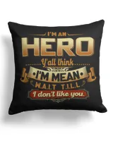 Cotton Drill Pillow (Dual Sided)