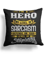 Cotton Drill Pillow (Dual Sided)
