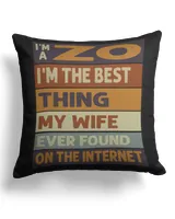 Cotton Drill Pillow (Dual Sided)