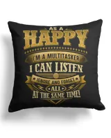 Cotton Drill Pillow (Dual Sided)