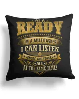 Cotton Drill Pillow (Dual Sided)
