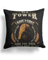 Cotton Drill Pillow (Dual Sided)