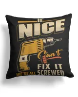 Cotton Drill Pillow (Dual Sided)