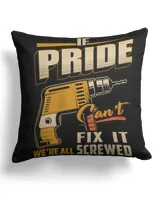 Cotton Drill Pillow (Dual Sided)