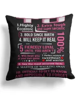 Cotton Drill Pillow (Dual Sided)