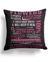 Cotton Drill Pillow (Dual Sided)