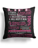 Cotton Drill Pillow (Dual Sided)