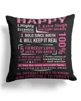 Cotton Drill Pillow (Dual Sided)