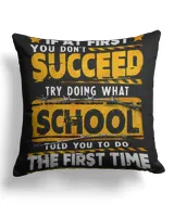 Cotton Drill Pillow (Dual Sided)