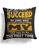 Cotton Drill Pillow (Dual Sided)
