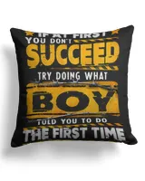Cotton Drill Pillow (Dual Sided)