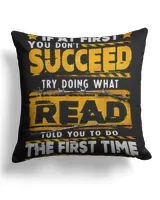Cotton Drill Pillow (Dual Sided)