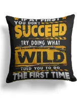 Cotton Drill Pillow (Dual Sided)