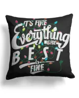 Cotton Drill Pillow (Dual Sided)